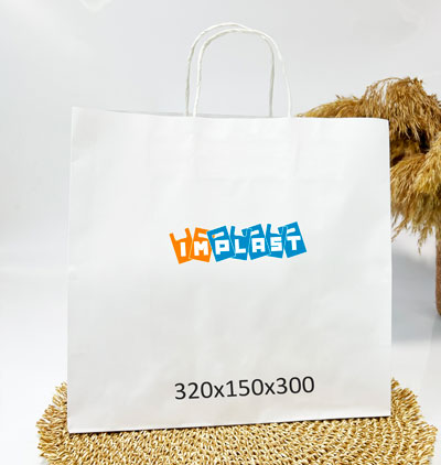 Паперовий крафт пакет 320*150*300